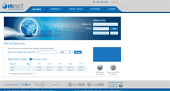 Desktop Screenshot of nic.isnet.net.tr